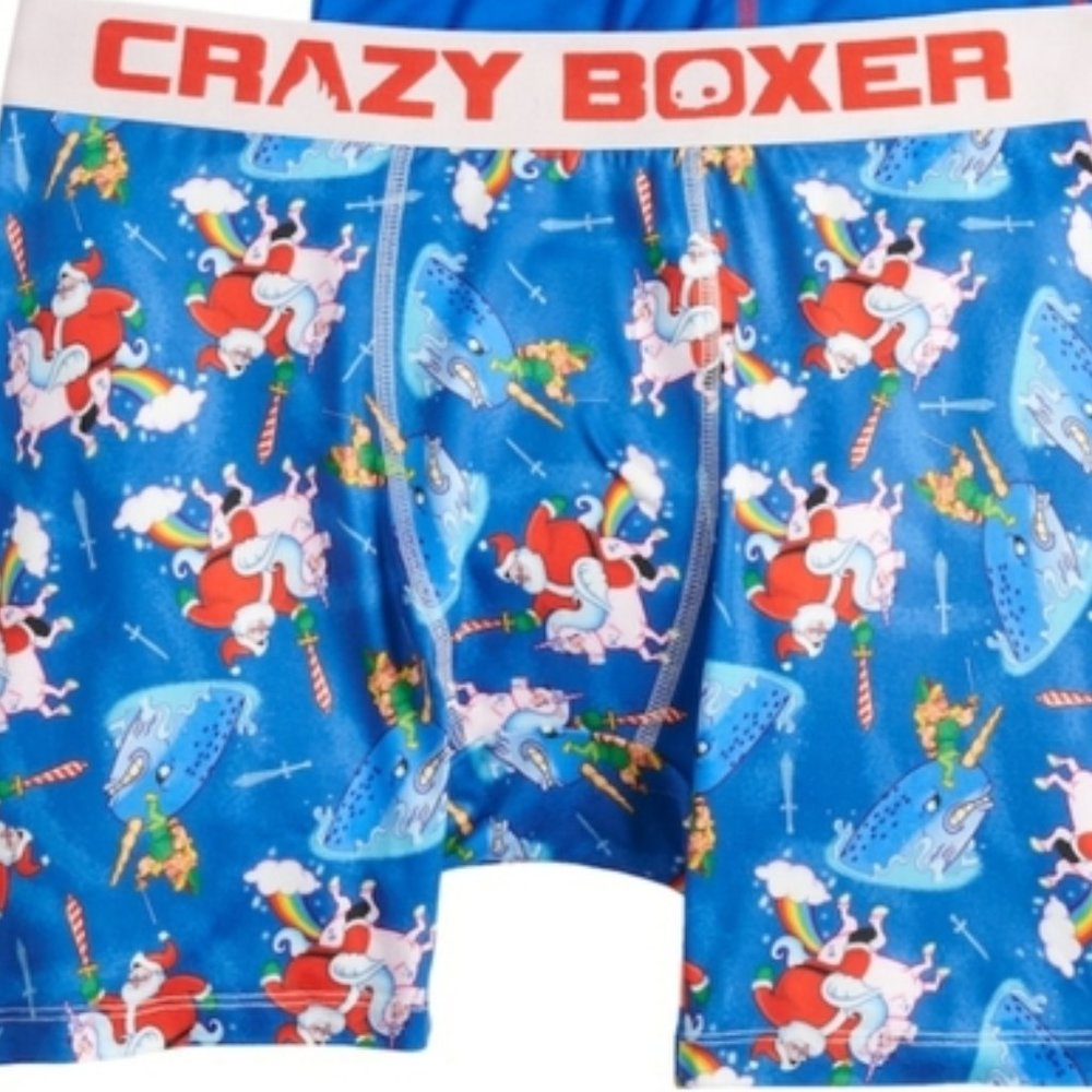 CRAZY BOXER - 2 pk. Men's Holiday Boxer Briefs
